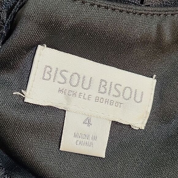 BISSOU BISSOU LACE ROUNDNECK LINE SLEEVELESS DRESS - Picture 14 of 15